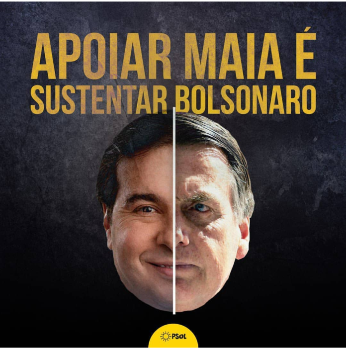 Freixo cola candidatura de Maia em Bolsonaro