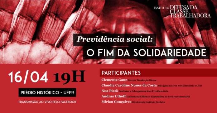 Especialistas responderão perguntas sobre a Reforma da Previdência em evento online